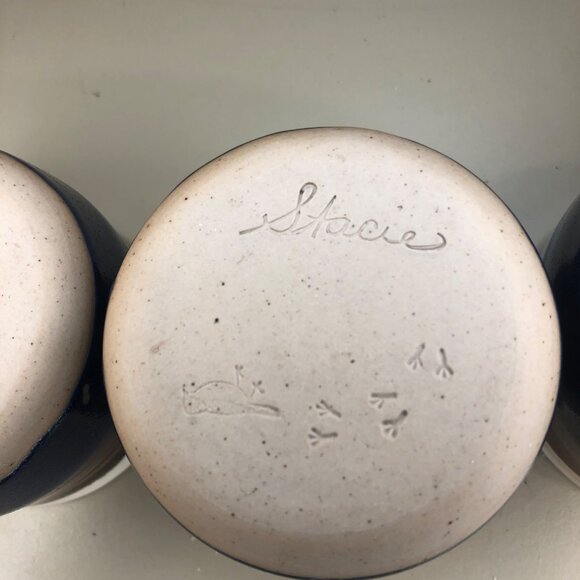 Hand-made Pottery Mugs/Baking Ramekins (Set of 4) 6 OZ - Picture 3 of 8